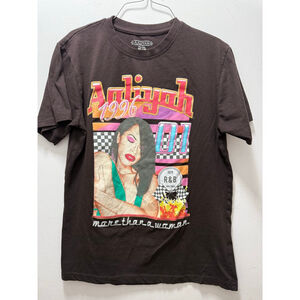 Women's Aaliyah Brown Graphic Short Sleeve Tee M